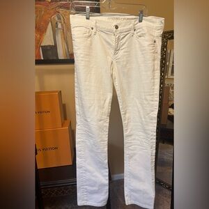 White Citizens of Humanity Jeans - Ava Low Rise Straight Leg- Size 31